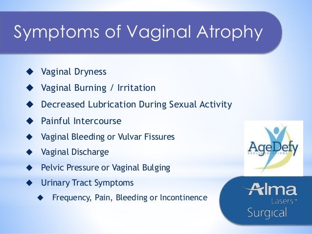 vaginal atrophy and discharge Vaginal atrophy and discharge